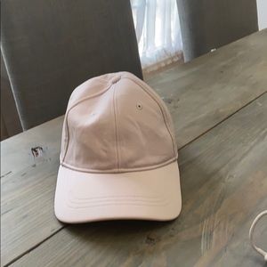 Blush pink lululemon athletica ball cap